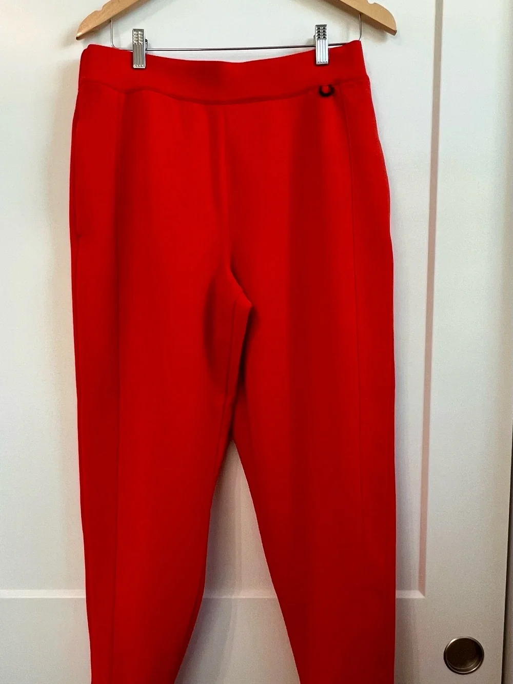 Nike Red High-Rise Track Joggers